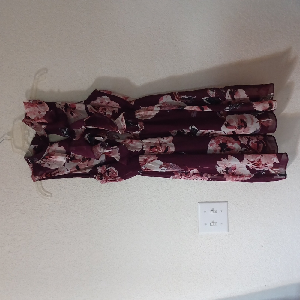 Francescas Collections Plum Color Dress Size Medium